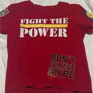 Red Graphic Kids T-Shirt